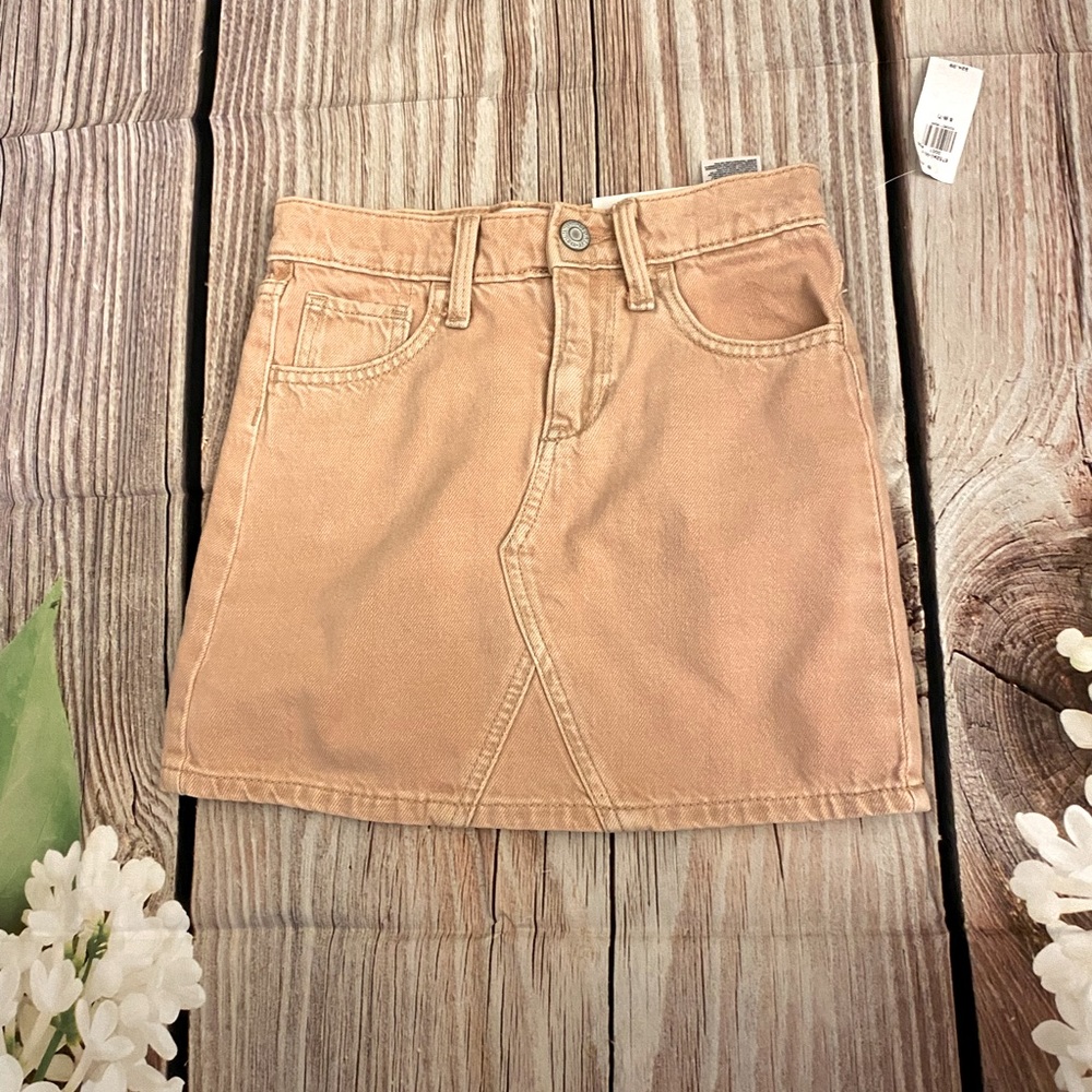 🆕 OLD NAVY ADJUSTABLE WAIST HIGH RISE DENIM SKIRT